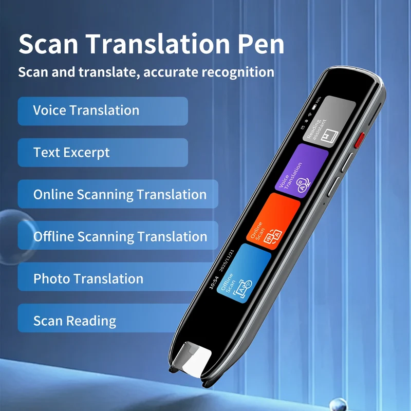 Translation Pen Reading Pen for Dyslexia 142 Language Translator Pen Device Pen Scan to Text Scanner Offline Online Translator