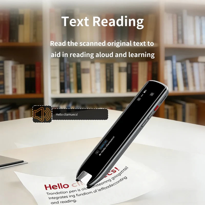 Translation Pen Reading Pen for Dyslexia 142 Language Translator Pen Device Pen Scan to Text Scanner Offline Online Translator