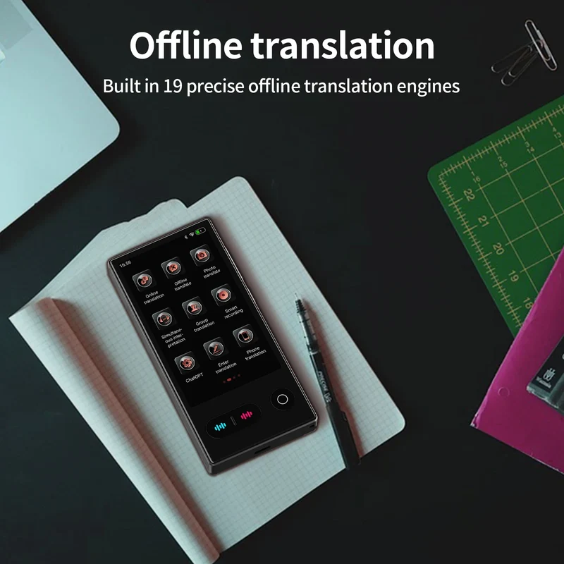 Language Translator Device 148 In Real-time Online Languages Translation Device Portable AI ChatGPT Photo Intelligent Translate