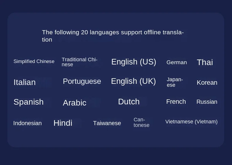 Smart Translator Z9 Global Languages Voice Intelligent Online Translation Machine Speech Translate Device Support 4G SIM Card
