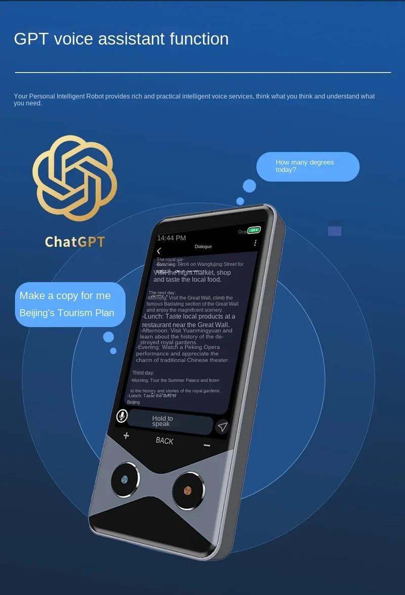 AI 4G Intelligent Translators 150 Language with Real-time Online Offline Translation Capabilities Including Photo Translation