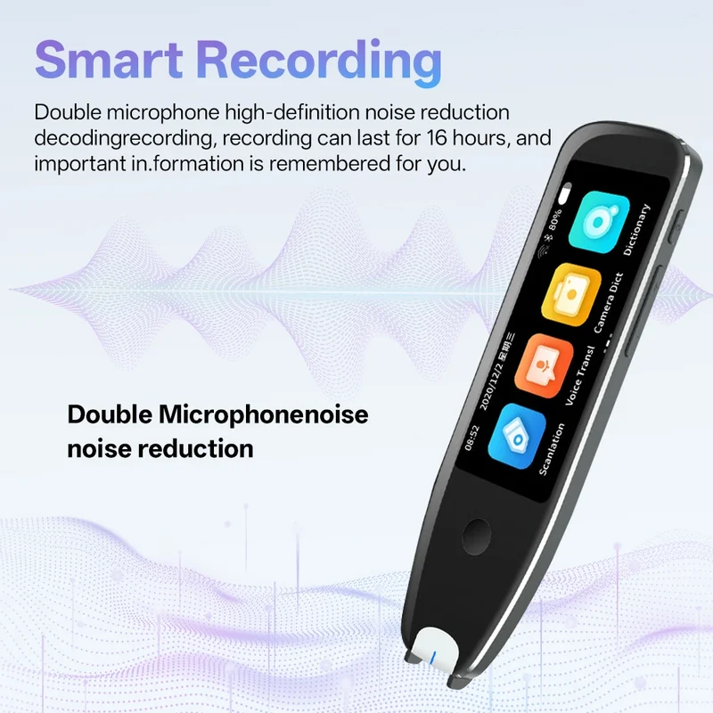 MSAI S10 Smart Scan Translator Pen Offline Extract 21 Languages Photo Translate 134 Voice Translation Dictionary Recorder
