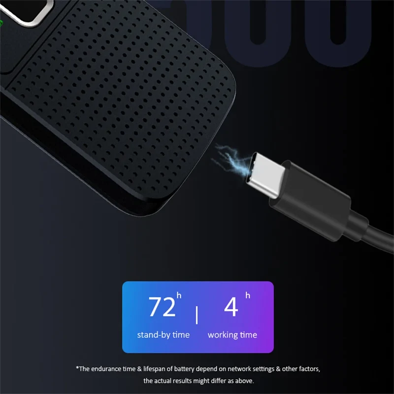 Handheld Language Translator Rechargeable Real Time Interpreter Device Travel Adults Seniors Learning Accessories