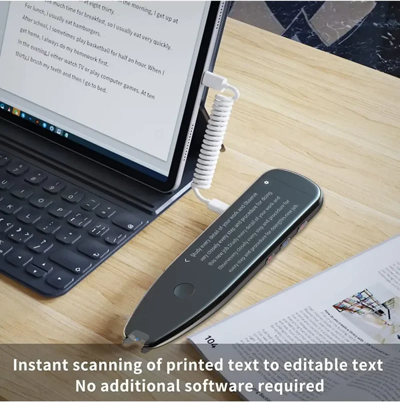 X5Pro Smart Voice Scan Translator Pen Real-Time Multi Language Translation Dictionary Pen Offline/WIFI/Mobile Hotspot Method