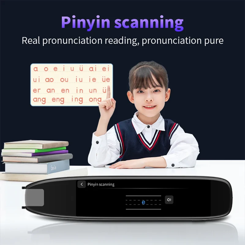 Translation Pen 142 Languages Smart Voice Translator Device Intelligent Scanning Point Reading Recording Pen for Teacher Student