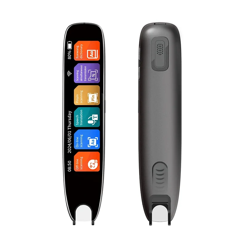 Translation Pen 142 Languages Smart Voice Translator Device Intelligent Scanning Point Reading Recording Pen for Teacher Student