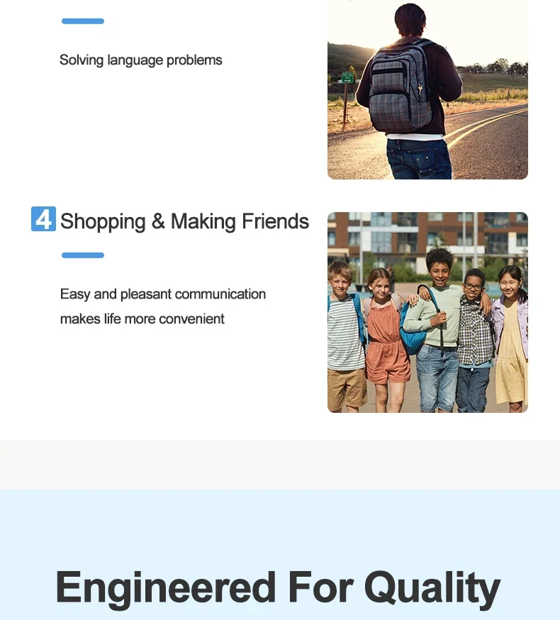 MD08 Smart Voice Translator 5.0" Screen Dictionary Translation Pen Scanner Text Scanning Translator 116 Languages for Learning
