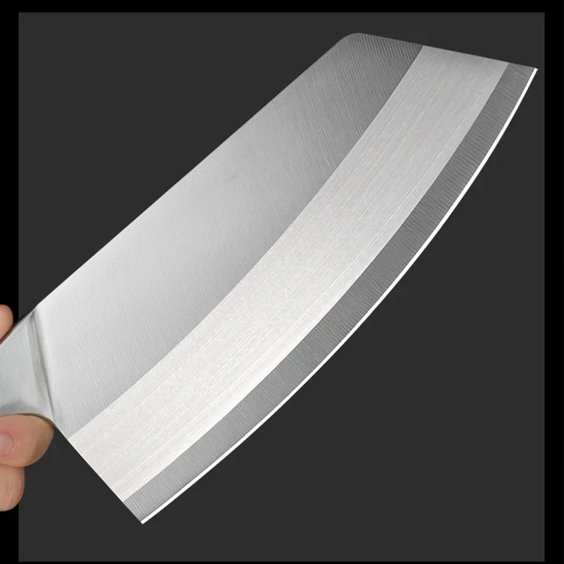 Cleaver Kitchen Knives Wooden Handle Stainless Steel Utility Knife Slicing Fish Vegetables Butcher Knife Chef Cleaver Meat Knife