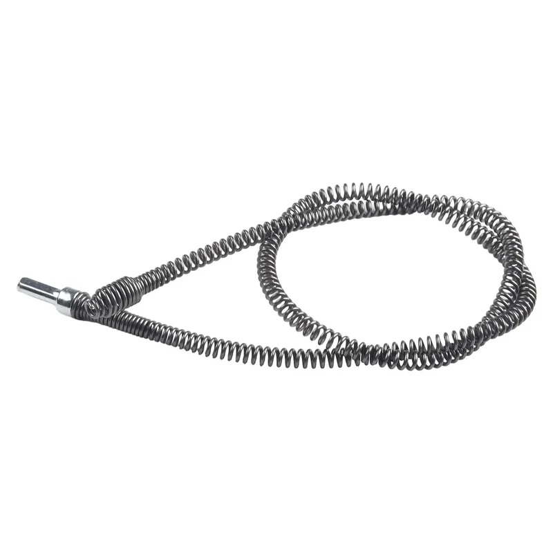 1PC Pipe Unblocker Tool Spring Pipe Dredging Tool Manganese Steel Spring Head Design Bathroom Kitchen Drainer Cleaner 1/2/3 M