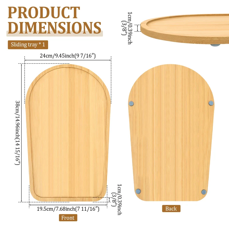 Mixer Slider Mat Tray Compatible for 4.5 QT Tilt Head Stand Acrylic/Wooden Mixer Mover Slider Pad Kitchen Appliance Accessories