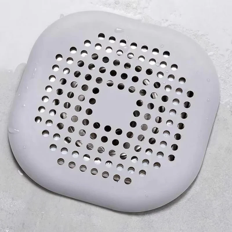 Sewer with Suction Cup, Floor Drain Mat, Kitchen, Bathroom, Anti Clogging Hair Filter