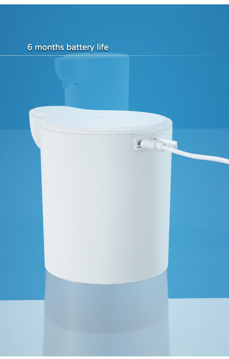 Touchless Smart Infrared Automatic Foam Soap Dispenser USB Induction Hand Cleaning Foam Machine For Kitchen Bathroom