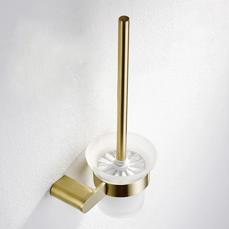 Luxury Stainless Steel 304 Brushed Gold Luxurious Bathroom Accessories Set