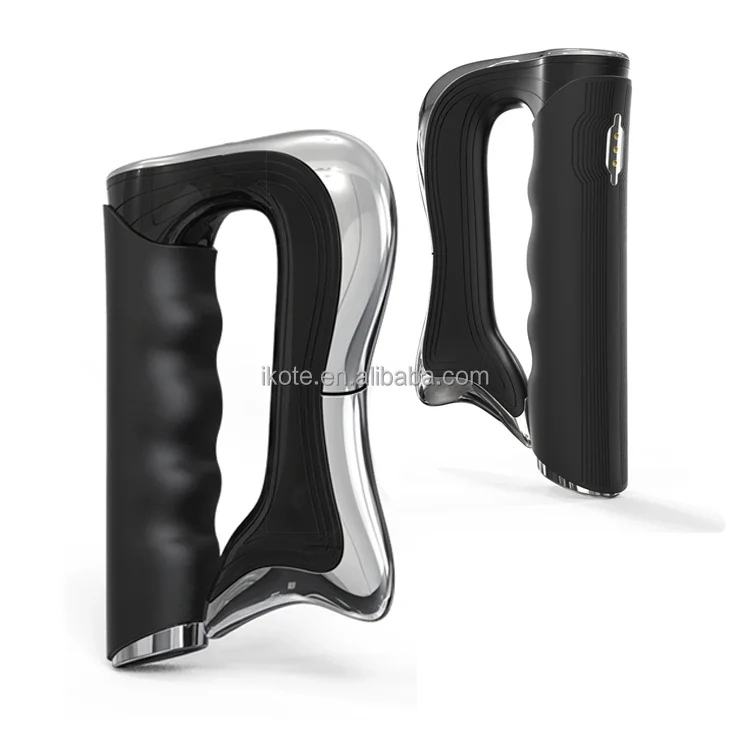 Rechargeable Handheld NMES Muscle Stimulator Full Body Massage Gun for Pain Relief With Ems Function