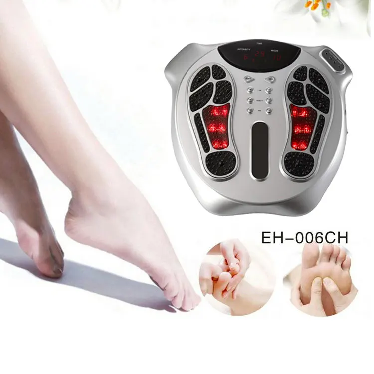 2021 Factory Oem Dropshipping Portable Reviews Pad Ems Foot Massage Mat Leg Electric Reflexology Reshaping Ems Foot Massager