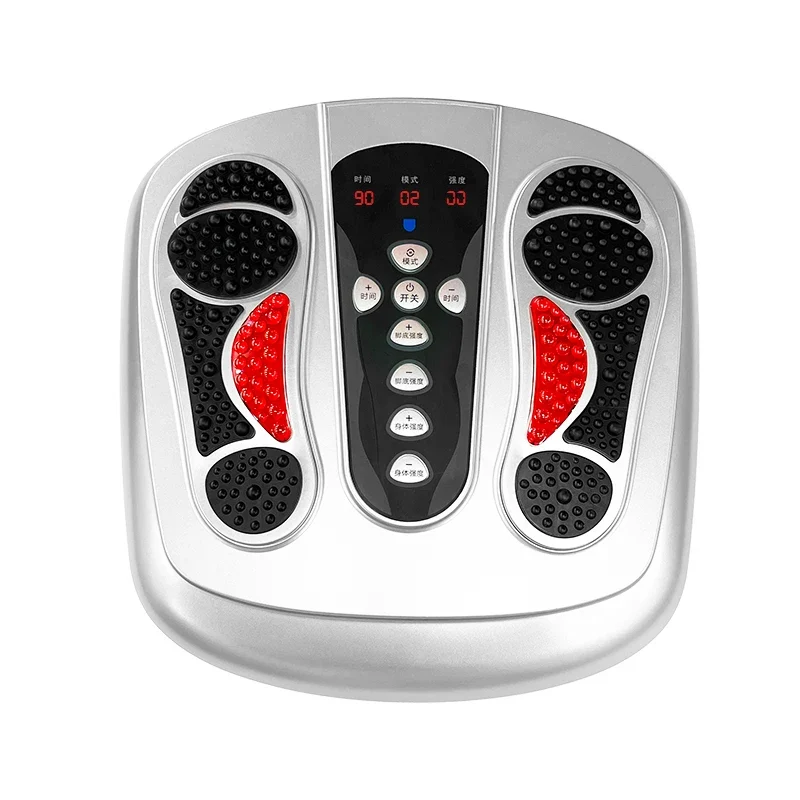 2021 Factory Oem Dropshipping Portable Reviews Pad Ems Foot Massage Mat Leg Electric Reflexology Reshaping Ems Foot Massager