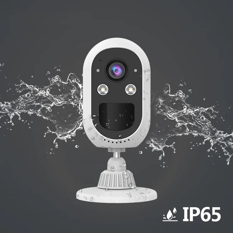 Best Selling 4MP Mini Smart Life Battery Camera HD Wireless Wifi CCTV with CMOS Sensor and Memory Card Data Storage Options