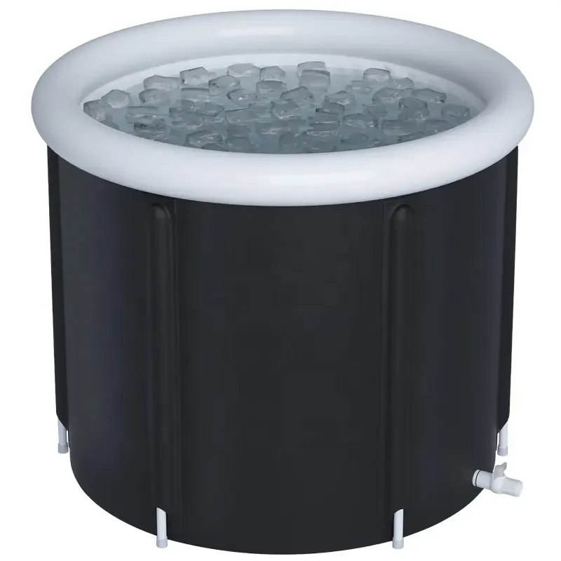 75 80 85 120cm Small Xl Big Portable Ice Bath Plunge Basins Soaking Bath Bucket Tub Barrel Bathtub Athletes