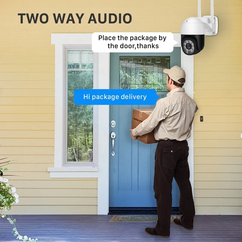BESDER Mini CCTV PTZ IP Wifi Camera Surveillance HD 1080P High Speed Dome PTZ Outdoor Wireless Surveillance Camera
