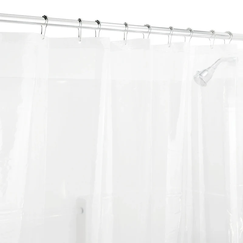 Factory Price Shower Curtain Liner 180x200CM Lightweight Clear Waterproof Curtain Rooms PEVA Bathroom Plastic Shower Curtains