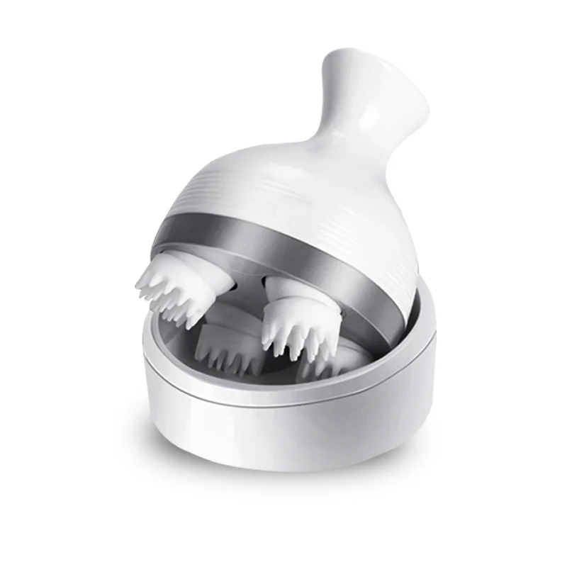 Head Scalp Massager Facial Vibrating Handheld with Timing Control and High Endurance