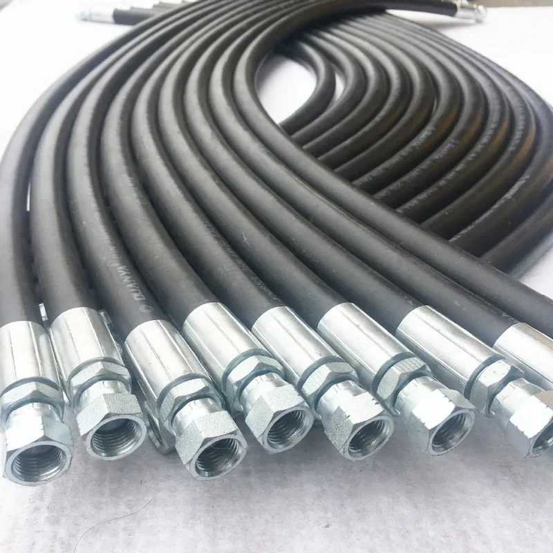 Best Quality Flexible Vacuum Cleaner Hydraulic Rubber Hose Assembly Vapor Recovery Grease Gun Hose Custom Cutting Processing
