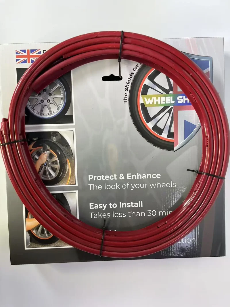 Sports Rim Guard Wheel Protector Steel Ring Plastic Strip Car Rim Protectors Wheel Car Rim Protectors