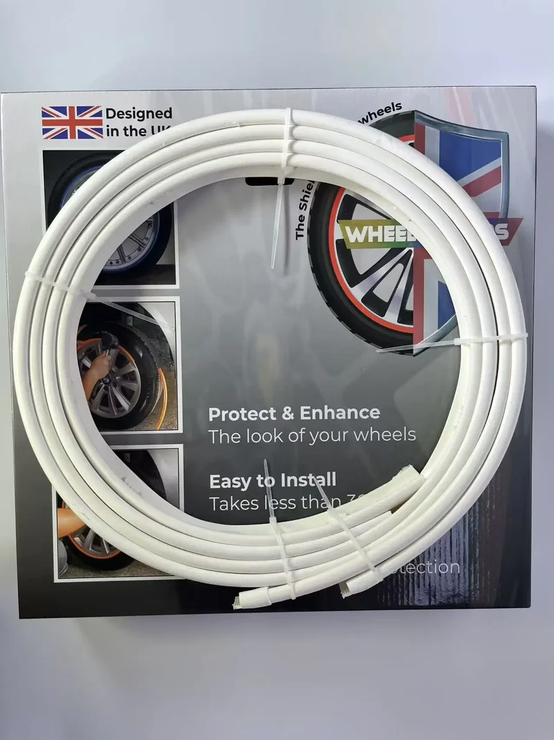 Sports Rim Guard Wheel Protector Steel Ring Plastic Strip Car Rim Protectors Wheel Car Rim Protectors