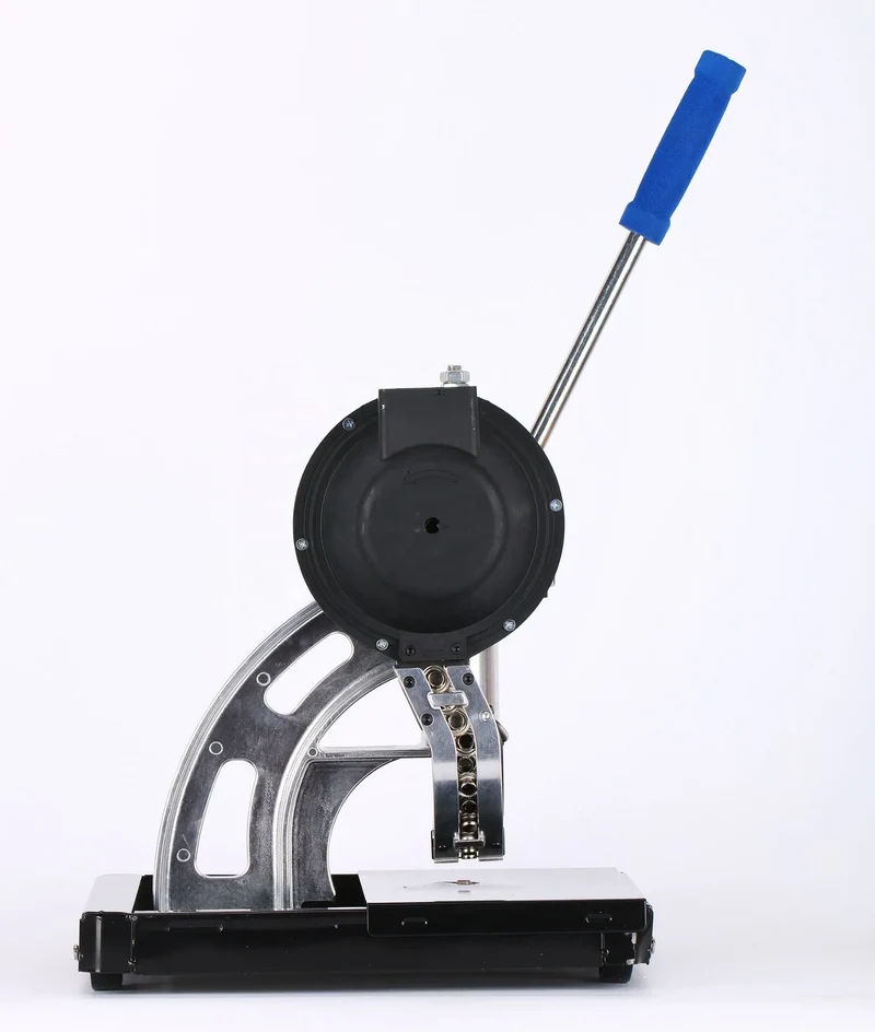Manual Leather Notebook Hole Punching Machine