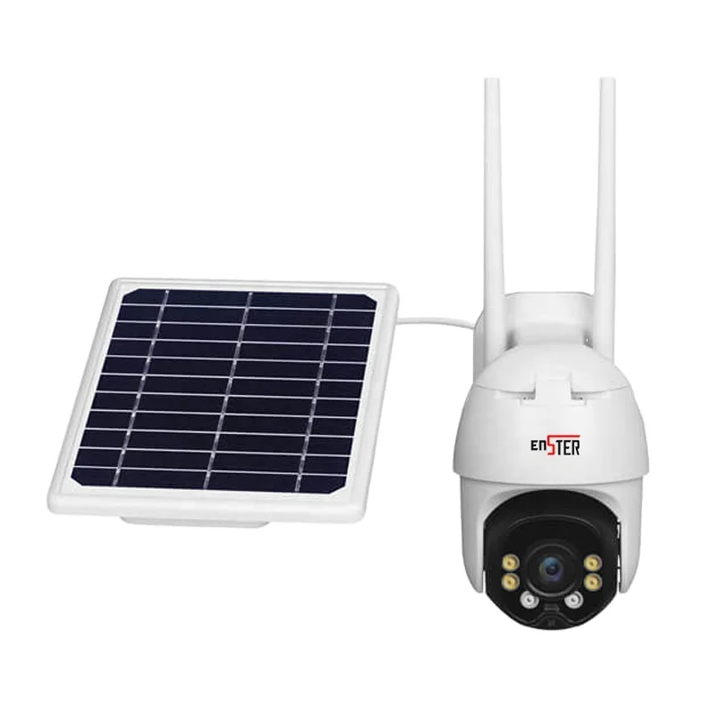 Newest 1080P Outdoor Solar Powered Security Wifi Dome Camera
