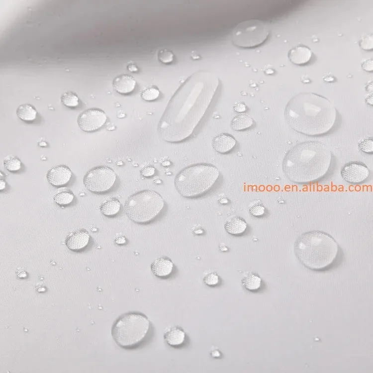 Factory Price 280x200CM White Shower Curtains Liner Waterproof Thicken Bath Curtain Solid Polyester Home Bathroom Accessories