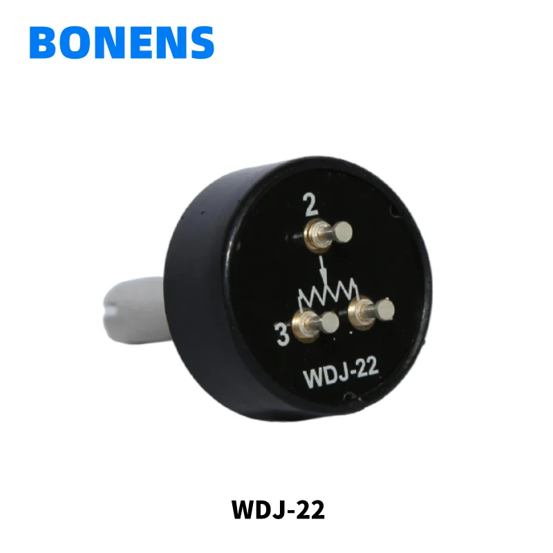 Conductive 1K 10K 100K IP25 waterproof potentiometer WDJ22 360 degree endless precision rotary potentiometer