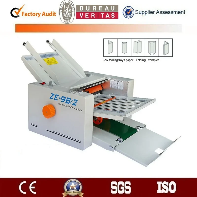 [JT-ZE-9B/2]Hot Quality Automatic Paper Folding Machine Creasing and Folding Machine