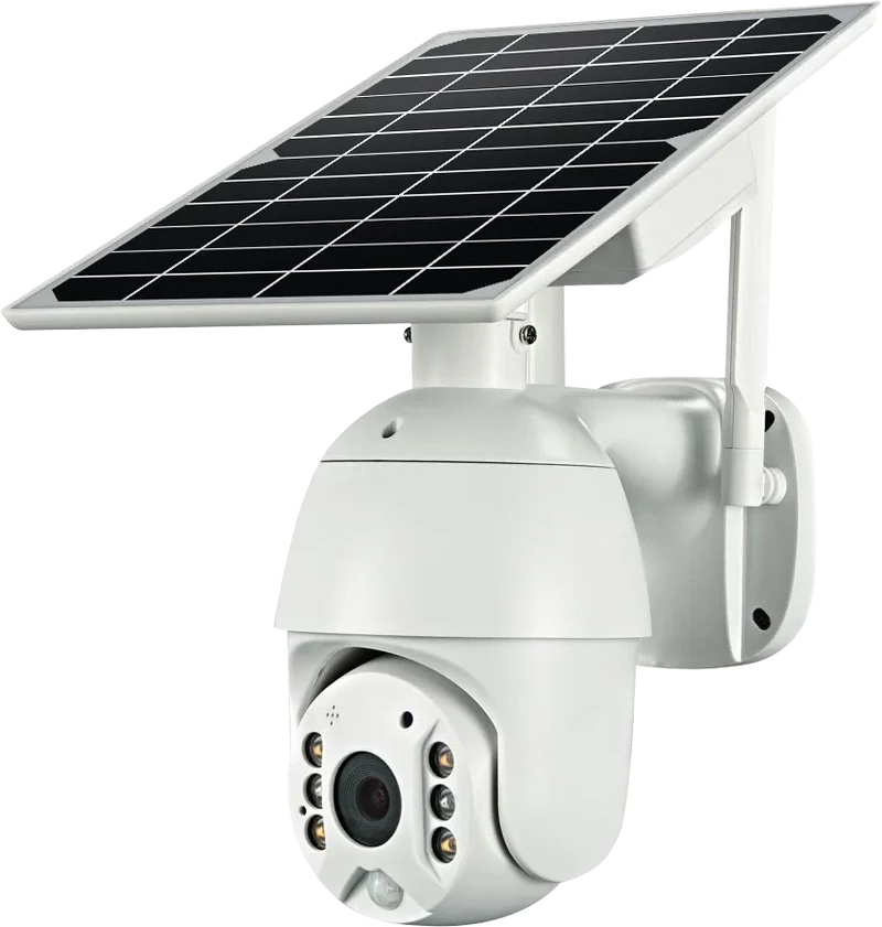 Solar Security Camera Night Vision Built-In Battery 4G Sim Card Wifi Outdoor PTZ Solar Panels Camera