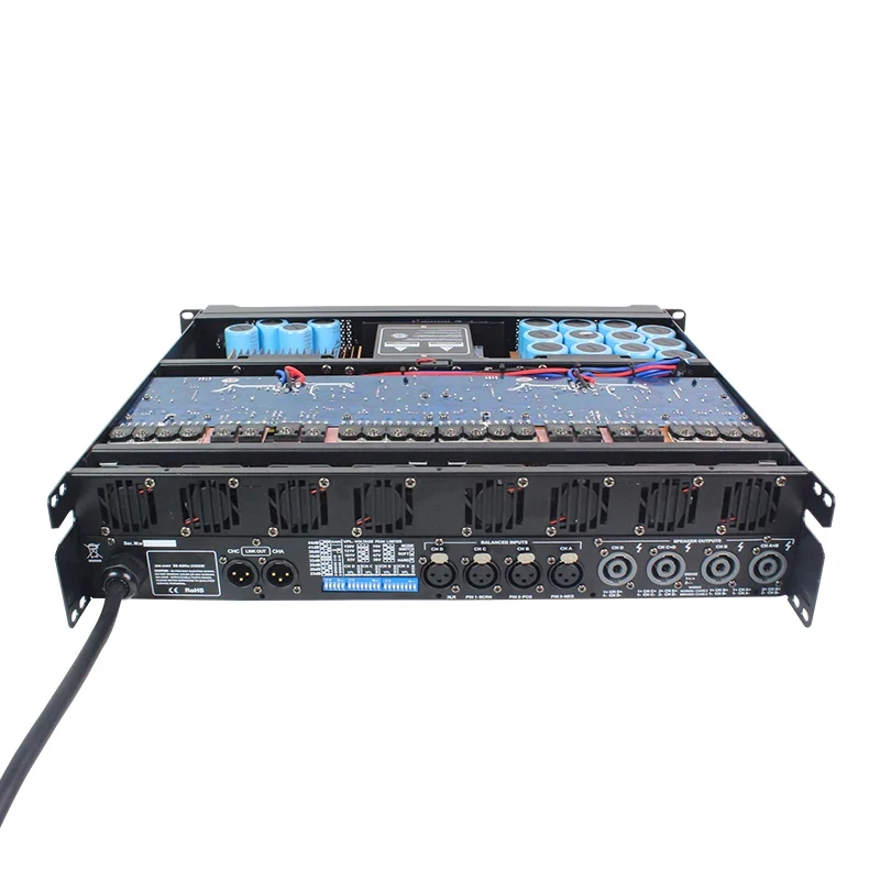Sinbosen Stereo Integrated Power Amp Circuit Switch Class Td 4 Channel 1000 Watts Brand Professional Power Amplifier