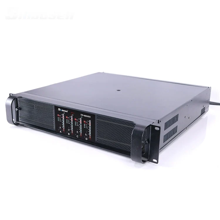 Sinbosen Stereo Integrated Power Amp Circuit Switch Class Td 4 Channel 1000 Watts Brand Professional Power Amplifier