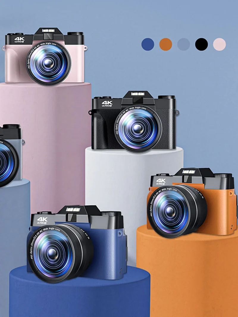 Winait Max 48Mp Photographing Camera With 3.0''Tft Display 16X Digital Zoom Dslr Camera