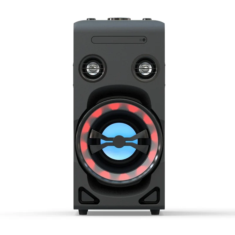 6.5 Inch Audio Player Karaoke DJ Portable Speaker Sound Box with Changing LED Light