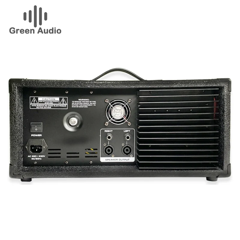 GAX-EB4 4 Channel Power Mixer tank Mixers, Power Amplifiers with Built-in Blue Tooth and Recording Function