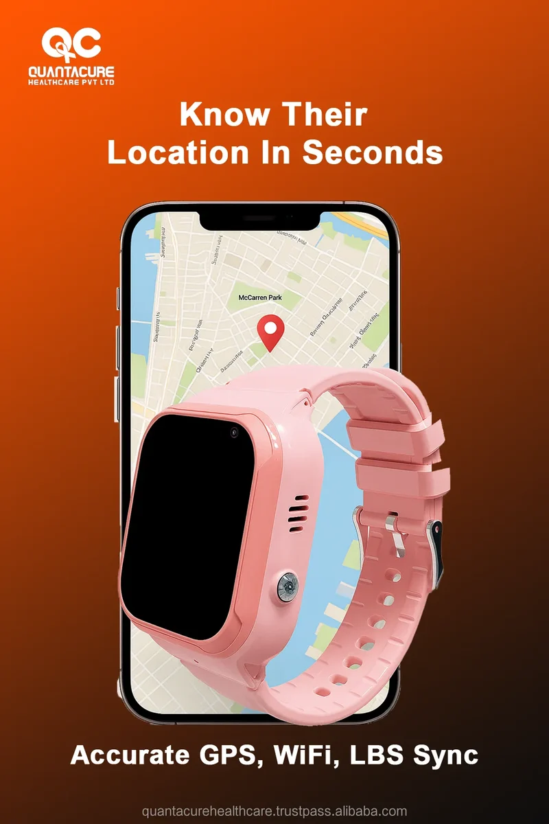 2025 QC K15 LT36 Kids Smartwatch 4G SOS Call Video Chat IP67 Waterproof LBS WiFi Tracker Remote Monitor RTOS 400mAh Square TFT
