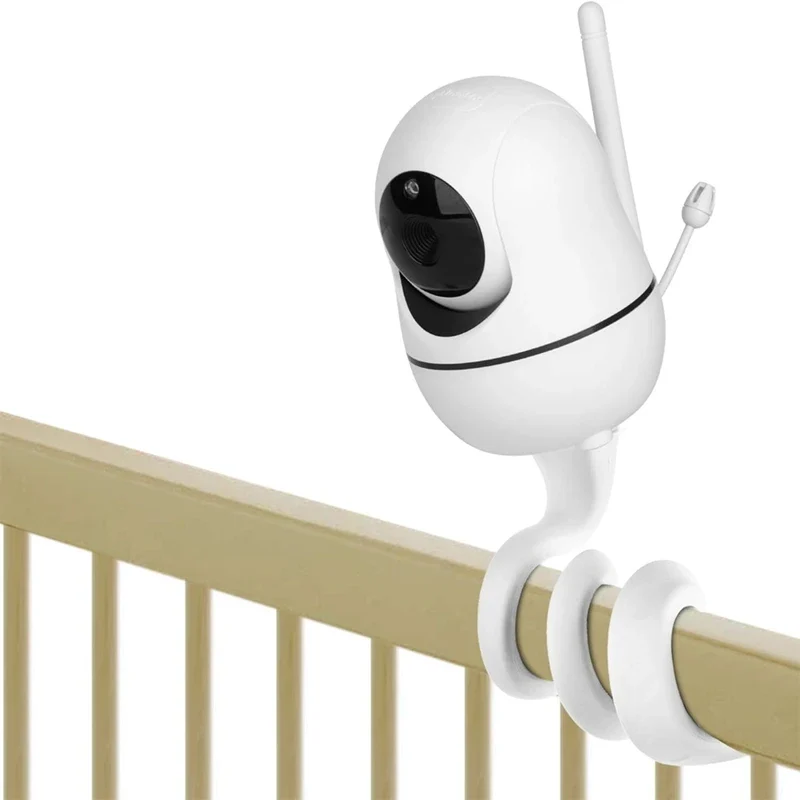SM50 SM70 BABY6 New Camera Holder Stand for Baby Monitor Mount on Bed Cradle Multifunction Universal Adjustable Long Arm Bracket