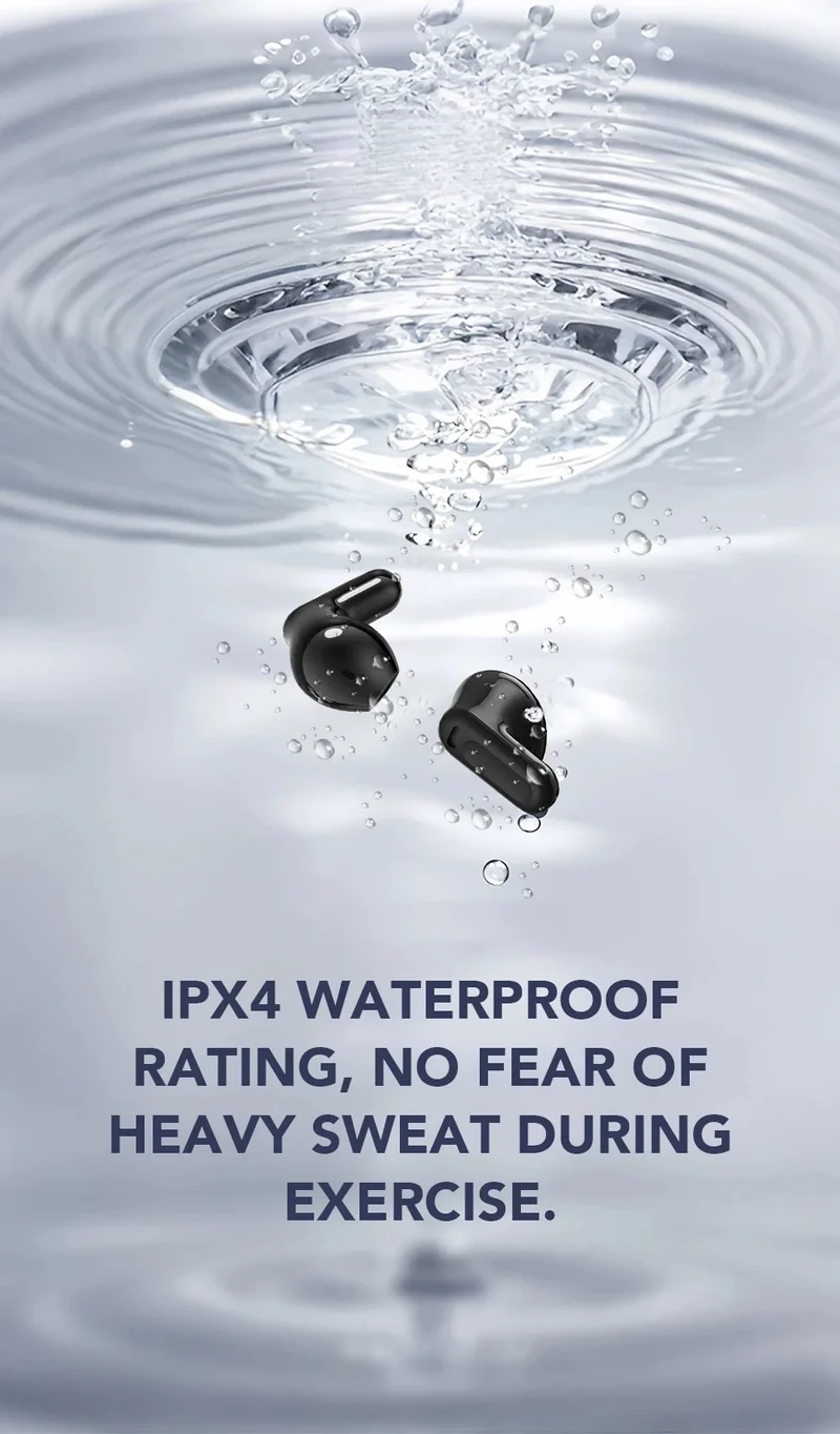 2026 New Bluetooth 6.0 Wireless Headset Translation Headset IPX4 Waterproof Grade And Long Battery Life.