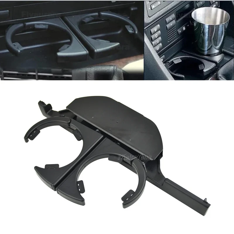 Car Dash Mounted Console Cup Holder Front Right/Left Retractable Drinks Holder for BMW E39 Professional Accessories For BMW