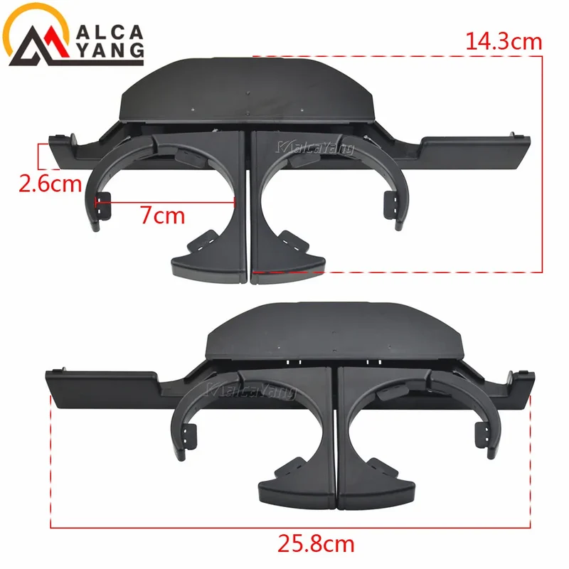 Car Dash Mounted Console Cup Holder Front Right/Left Retractable Drinks Holder for BMW E39 Professional Accessories For BMW
