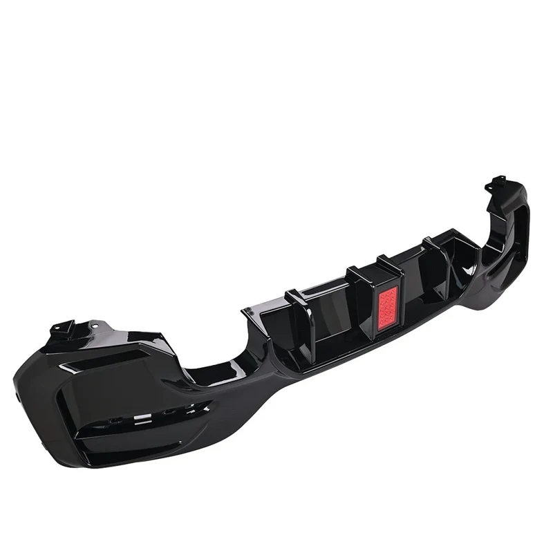 Rear Bumper Lip Diffuser With LED Rear Spoiler For BMW 1er M Sport F20 F21 M135i M140i Fits BMW BMW E92 E93 335I Accessories HOT