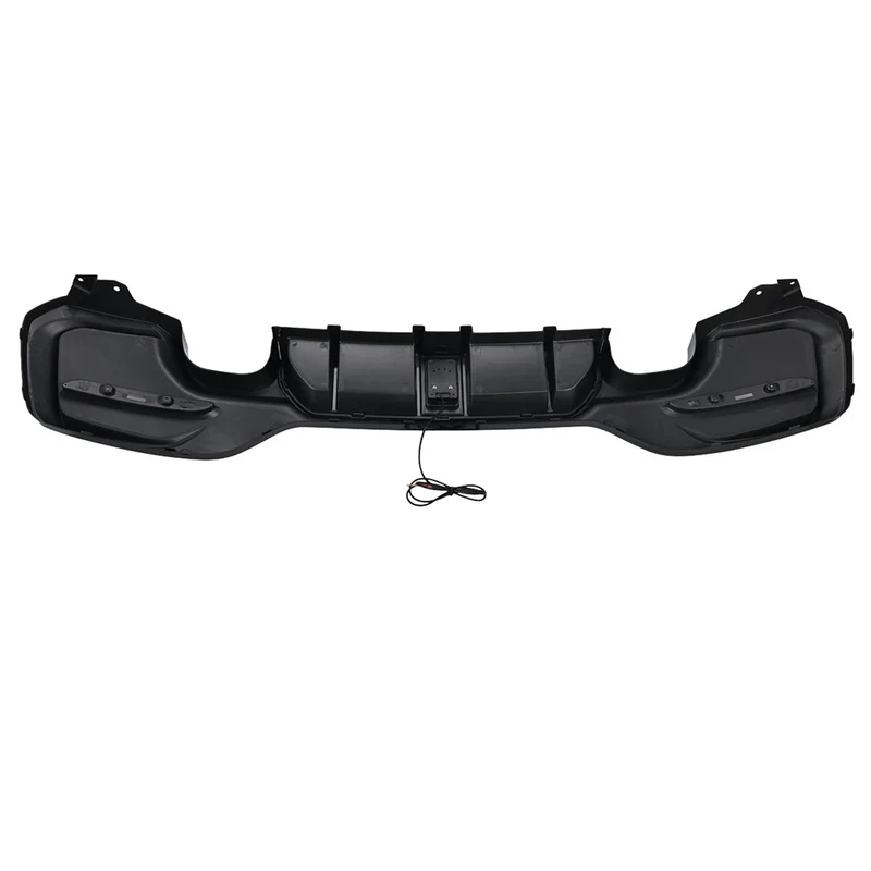 Rear Bumper Lip Diffuser With LED Rear Spoiler For BMW 1er M Sport F20 F21 M135i M140i Fits BMW BMW E92 E93 335I Accessories HOT