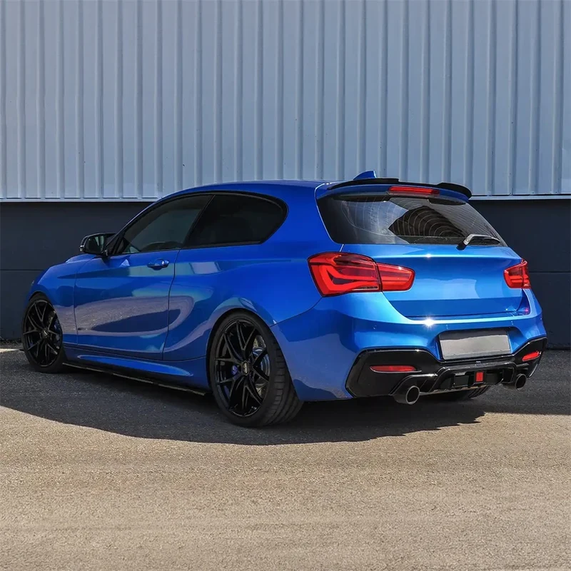 Rear Bumper Lip Diffuser With LED Rear Spoiler For BMW 1er M Sport F20 F21 M135i M140i Fits BMW BMW E92 E93 335I Accessories HOT