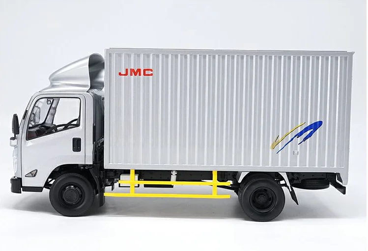 1:18 Diecast Model Original JMC N800 Van Light Truck Car Model Truck Model