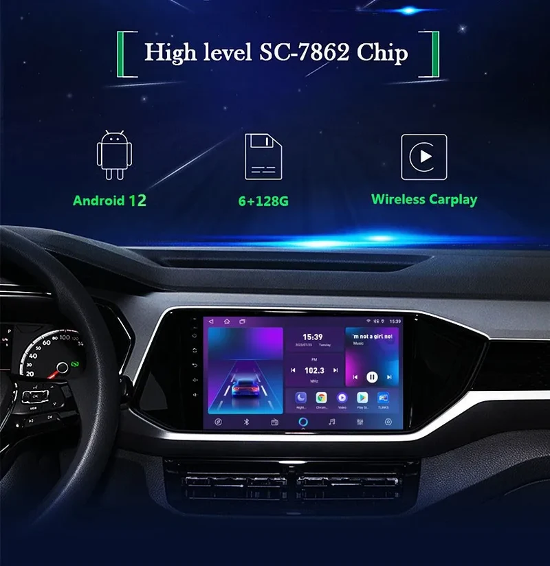 DSP Android Universal Smart Auto Multimedia Video Player Screen Autoradio GPS Navigation Head Unit Car Radio Stereo Carplay