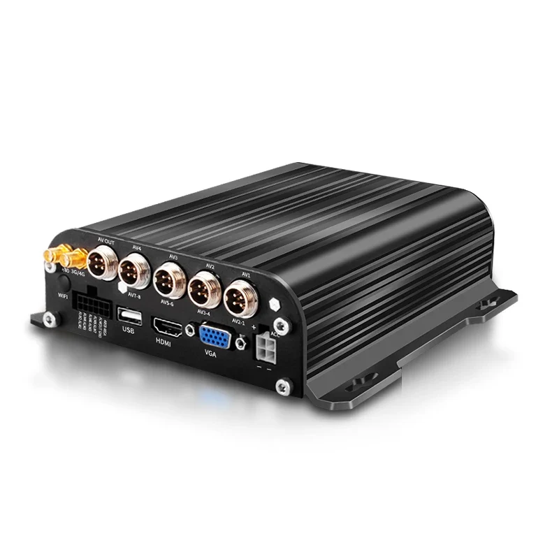 4CH 8CH 720P 1080P Mobile DVR Support / Optional 3G 4G WiFi GPS MDVR with Car/Bus/Truck/Vehicles Camera Recorder Waterproof